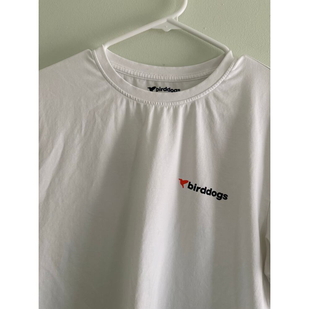 Birddogs | Summer Preppy Men’s White Playground T-Shirt Casual Athlesuire Sz L - Picture 3 of 9